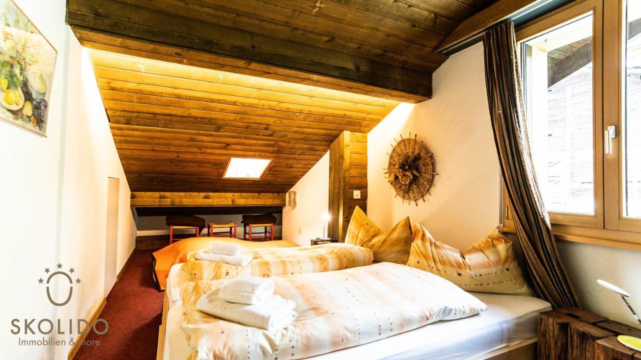 Haus Caroline, Riederalp Mitte Apartment Luaran gambar