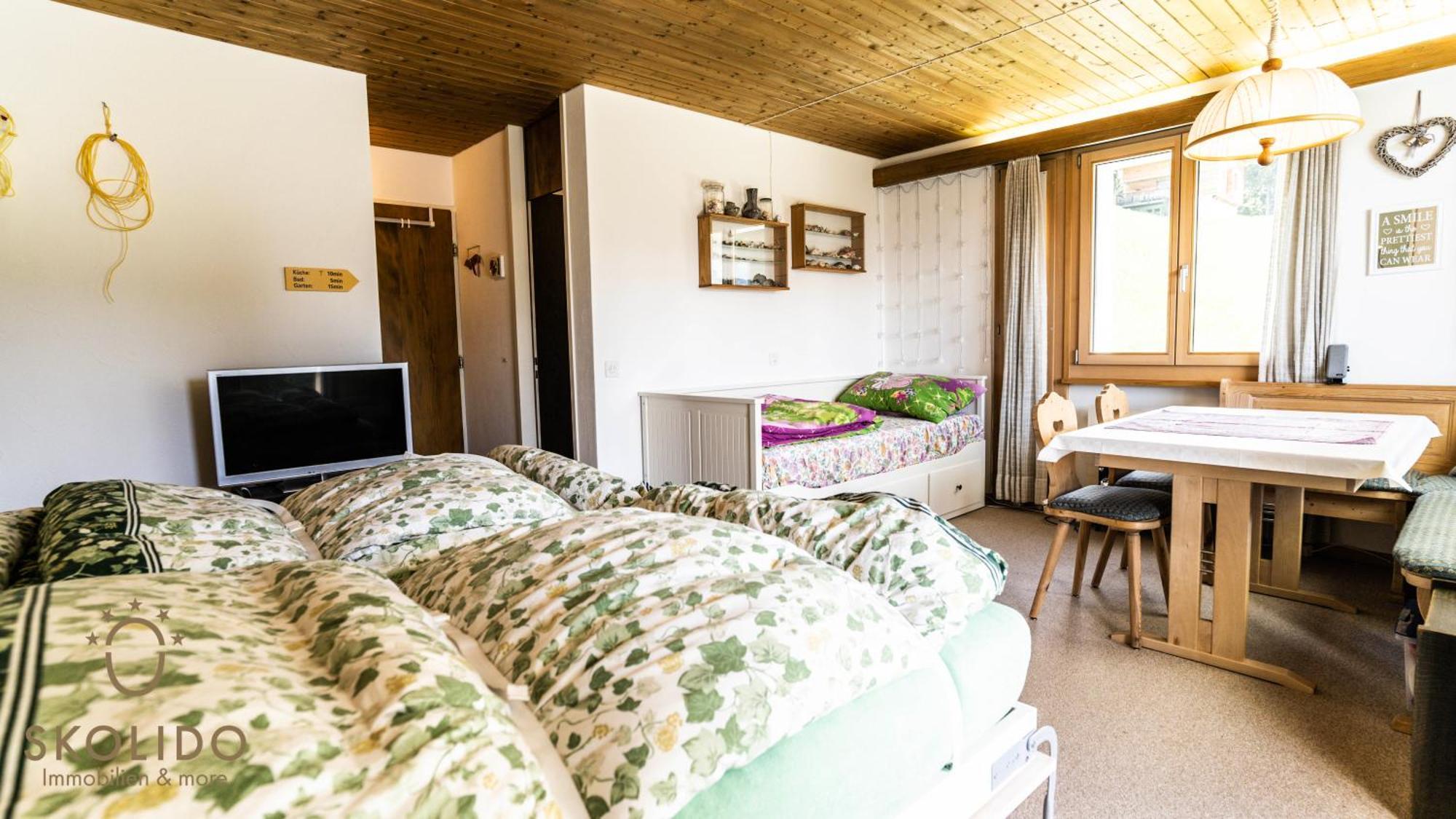 Haus Caroline, Riederalp Mitte Apartment Luaran gambar