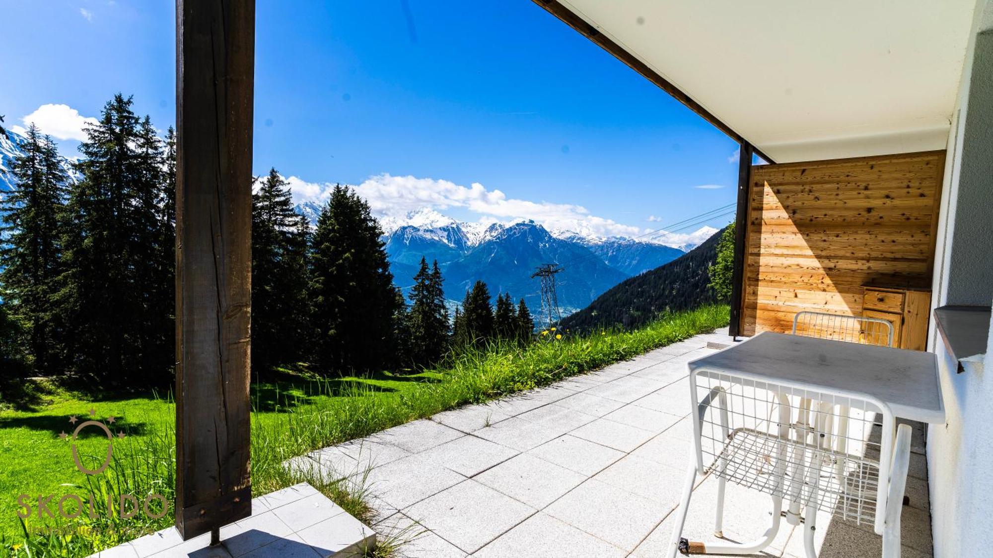Haus Caroline, Riederalp Mitte Apartment Luaran gambar
